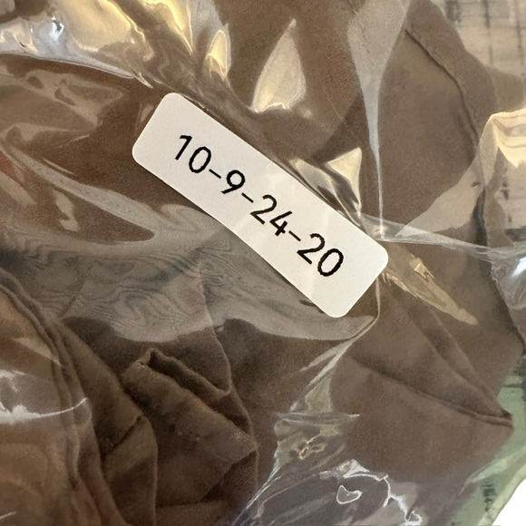 Lauren Ralph Lauren Women’s 3X Tan Plus Button LS Shirt Gorpcore Neutral Casual - Picture 12 of 12